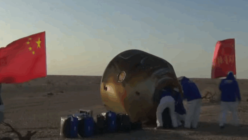 Capsulă avariată, misiune salvată