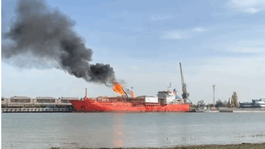 RO-ALERT: Evacuare preventivă după atac cu dronă asupra unei nave cu GPL