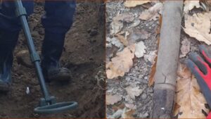 Muniție din Al Doilea Război Mondial, descoperită într-o pădure