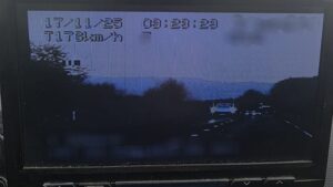 Depistat în trafic cu 176 km/h