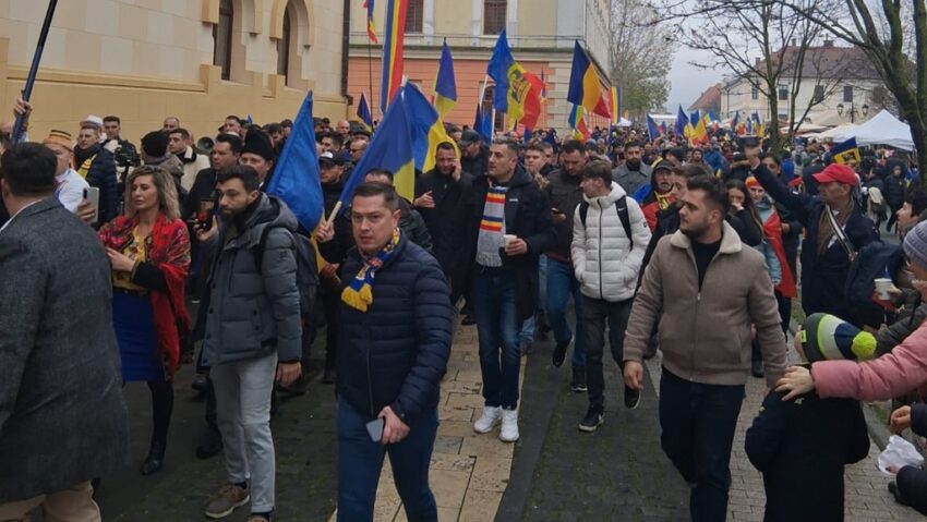 Incident cu steag legionar de 1 Decembrie