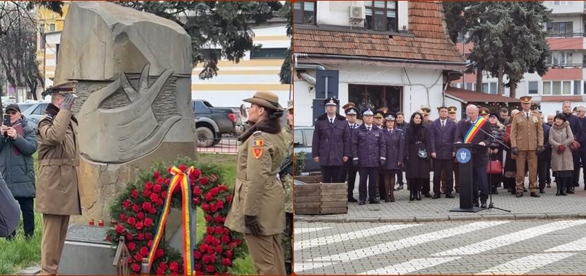 36 de ani de la Revoluția din Decembrie 1989, marcați și comemorați la Bistrița