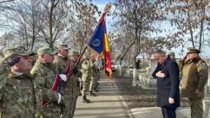 Ceremonie militară la Oradea