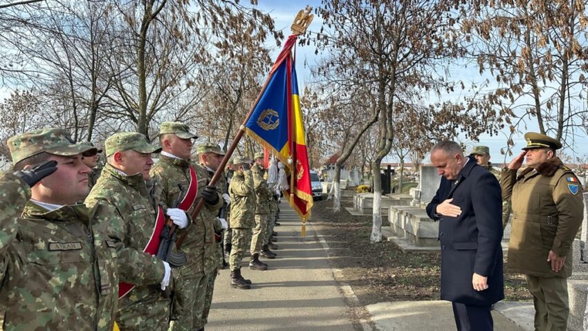 Ceremonie militară la Oradea