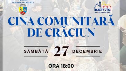 Cină comunitară de Crăciun