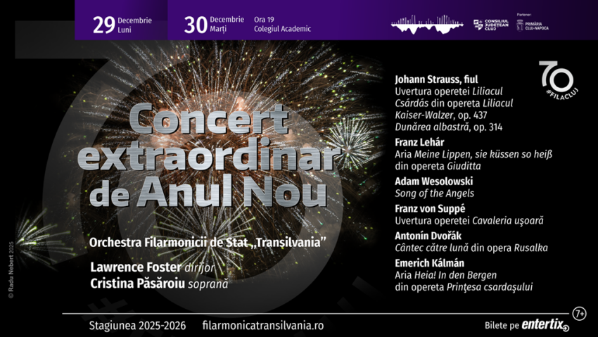 Concert extraordinar de Anul Nou