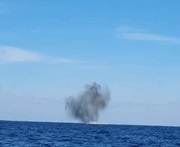 Forţele Navale au neutralizat o dronă maritimă în Marea Neagră