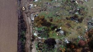 Dronă folosită pentru combaterea depozitelor ilegale