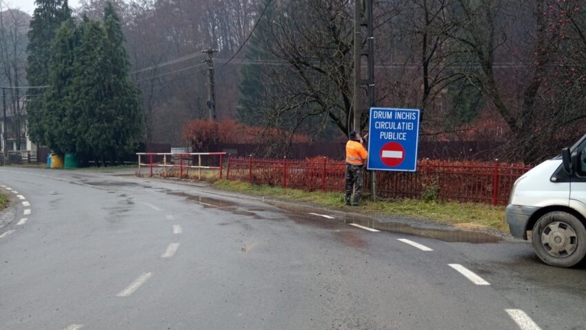 Drumuri închise pe perioada iernii