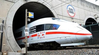 Transport perturbat prin tunelul Canalului Mânecii