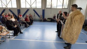 Moș Nicolae, la Spitalul Clinic de Psihiatrie „Dr. Gheorghe Preda” din Sibiu