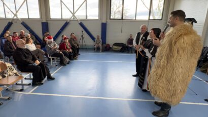 Moș Nicolae, la Spitalul Clinic de Psihiatrie „Dr. Gheorghe Preda” din Sibiu