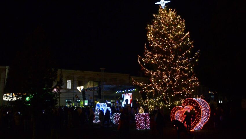 Sezonul sărbătorilor de iarnă a început la Sighet
