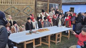 O zi de iarnă ca odinioară: Ignatul, reinterpretat în Parcul Etnografic