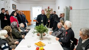 Arhiepiscopul Major Claudiu Lucian Pop i-a colindat pe vârstnicii din Blaj