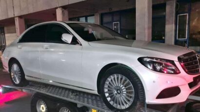 Un autoturism căutat de autoritățile elvețiene a fost identificat în România