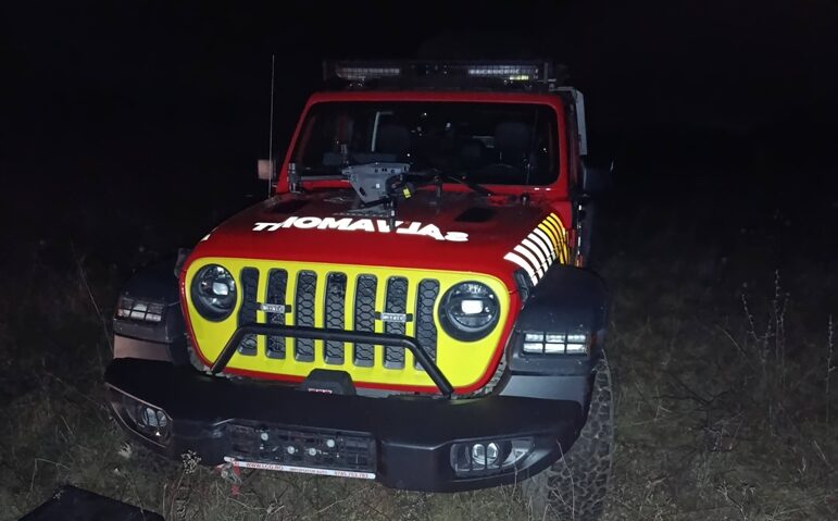 Un bărbat rătăcit într-o zonă împădurită a fost găsit