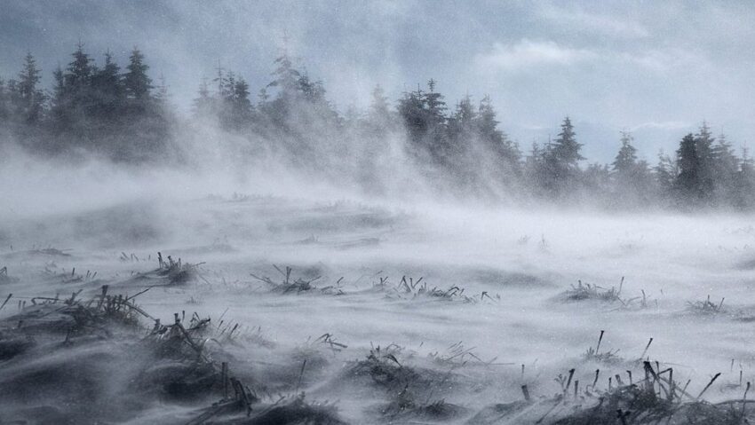 COD PORTOCALIU de vânt puternic și viscol!