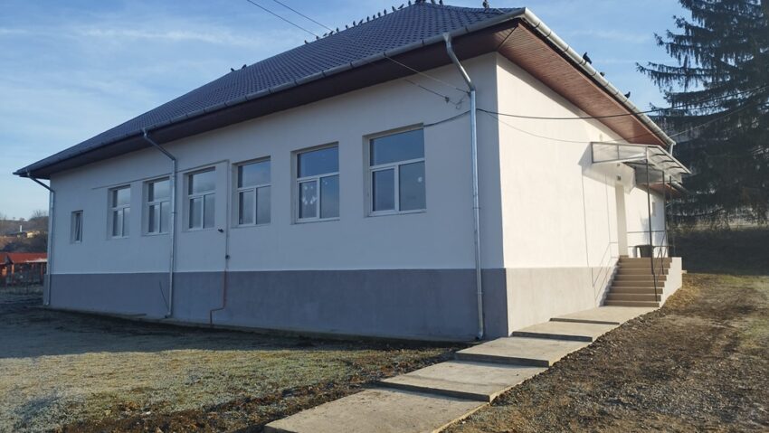 Grădinița Mărtinești, reparată în regim de urgență