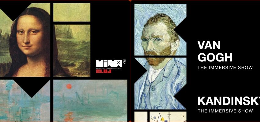 „Van Gogh” și „Kandinsky” – noi spectacole imersive la MINA