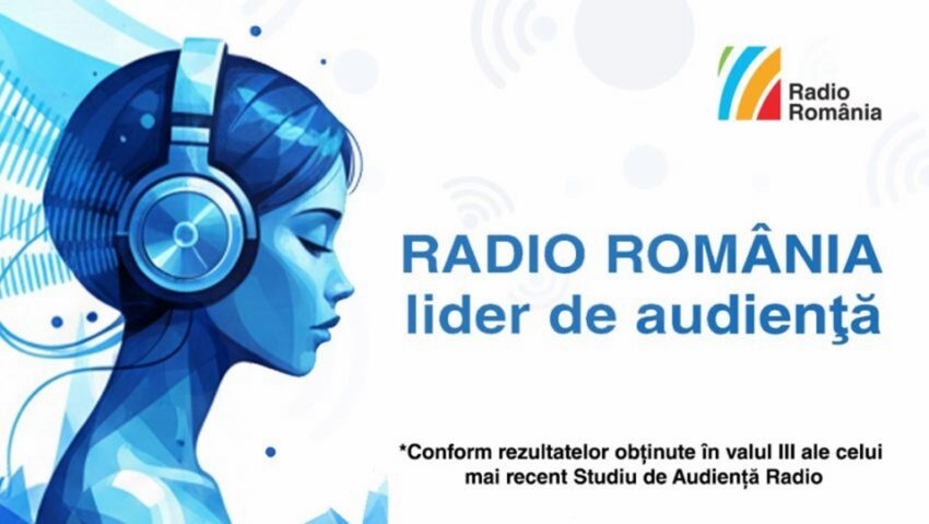 Radio România își reconfirmă poziția de lider al pieței radio naționale