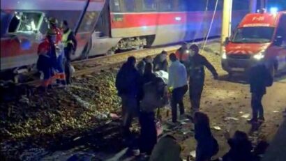 Tragedie în Spania: 39 de morți în urma ciocnirii a două trenuri de mare viteză