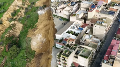 Giorgia Meloni, în Sicilia după alunecarea de teren de la Niscemi