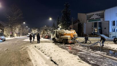 Avarie majoră la rețeaua de apă a municipiului Bistrița