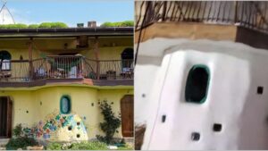 Un obiectiv turistic renumit a fost cuprins de flăcări