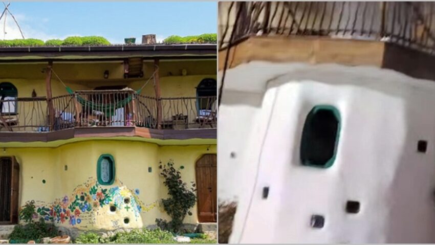 Un obiectiv turistic renumit a fost cuprins de flăcări