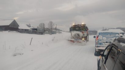 Consiliul Județean Cluj: toate drumurile județene sunt practicabile