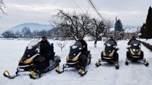 Snowmobile noi pentru supravegherea frontierei montane la ITPF Sighetu Marmației
