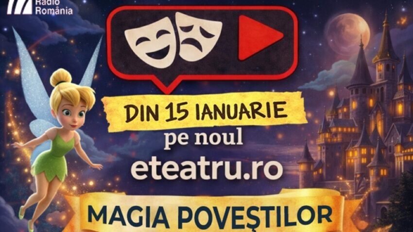 Noua platformă a Teatrului Național Radiofonic, lansată de Ziua Culturii Naționale