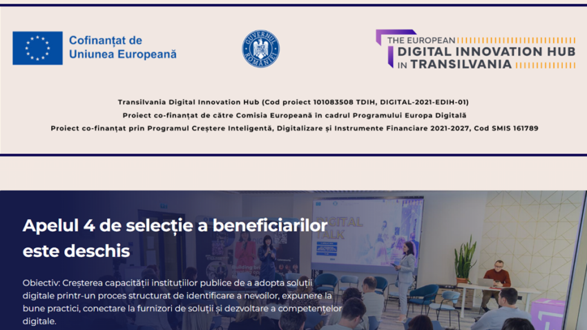 Servicii gratuite de digitalizare pentru IMM-uri, în Transilvania