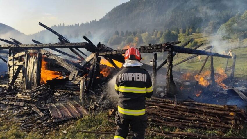 Creștere semnificativă a incendiilor în sezonul rece