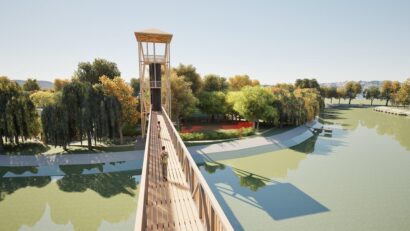 O zonă părăginită din Satu Mare se transformă în parc urban