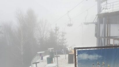 Pârtii de schi închise temporar din cauza vremii