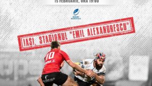 Naționala de rugby a României se întoarce la Iași pentru duelul cu Belgia