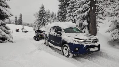 Șase turiști străini au fost salvați în Padiș