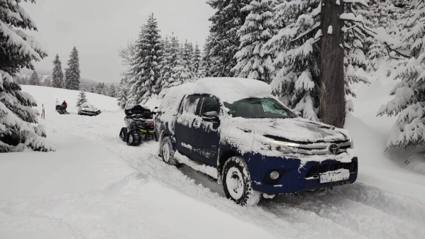 Șase turiști străini au fost salvați în Padiș