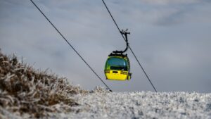 Telegondola pârtiei olimpice din Borșa este momentan nefuncțională