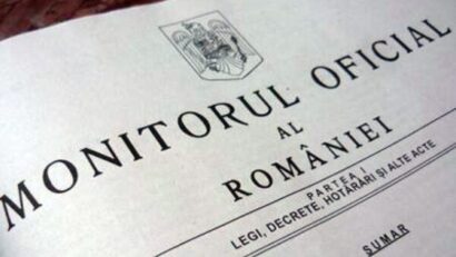 Ordonanțele privind relansarea economică și reforma administrației, publicate în Monitorul Oficial