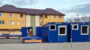 Secții ale Spitalului de Psihiatrie, mutate temporar în construcții modulare