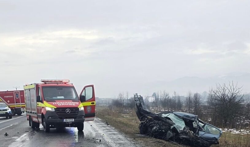 Accident mortal pe DN1