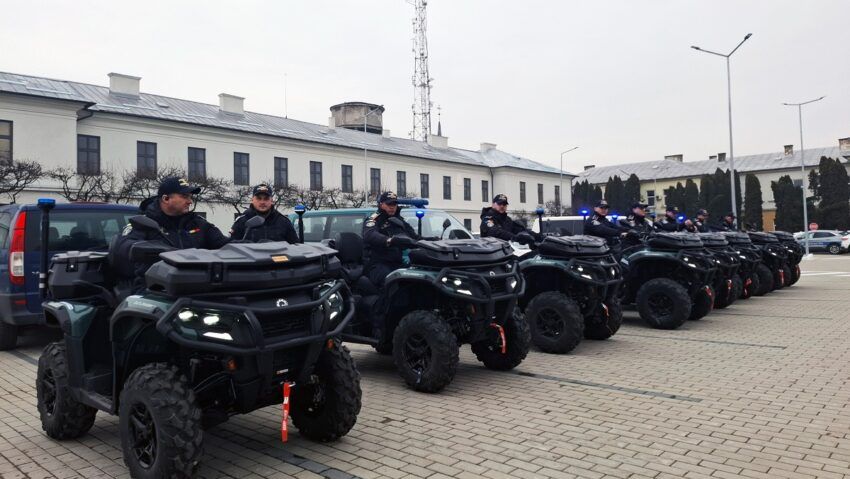 ATV-uri noi pentru supravegherea frontierei montane