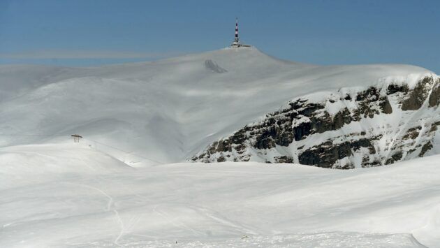 Pericol major de avalanșă în Bucegi