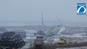 Lucrări intense la nodul rutier de la Boița