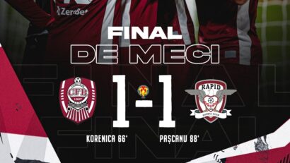 CFR Cluj s-a calificat în sferturile Cupei României