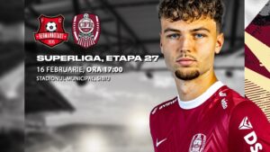 CFR Cluj joacă pe terenul formației FC Hermannstadt