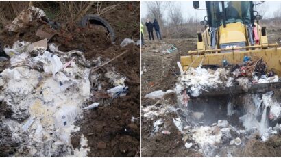 Ajutoare alimentare alterate, descoperite pe malul Someșului